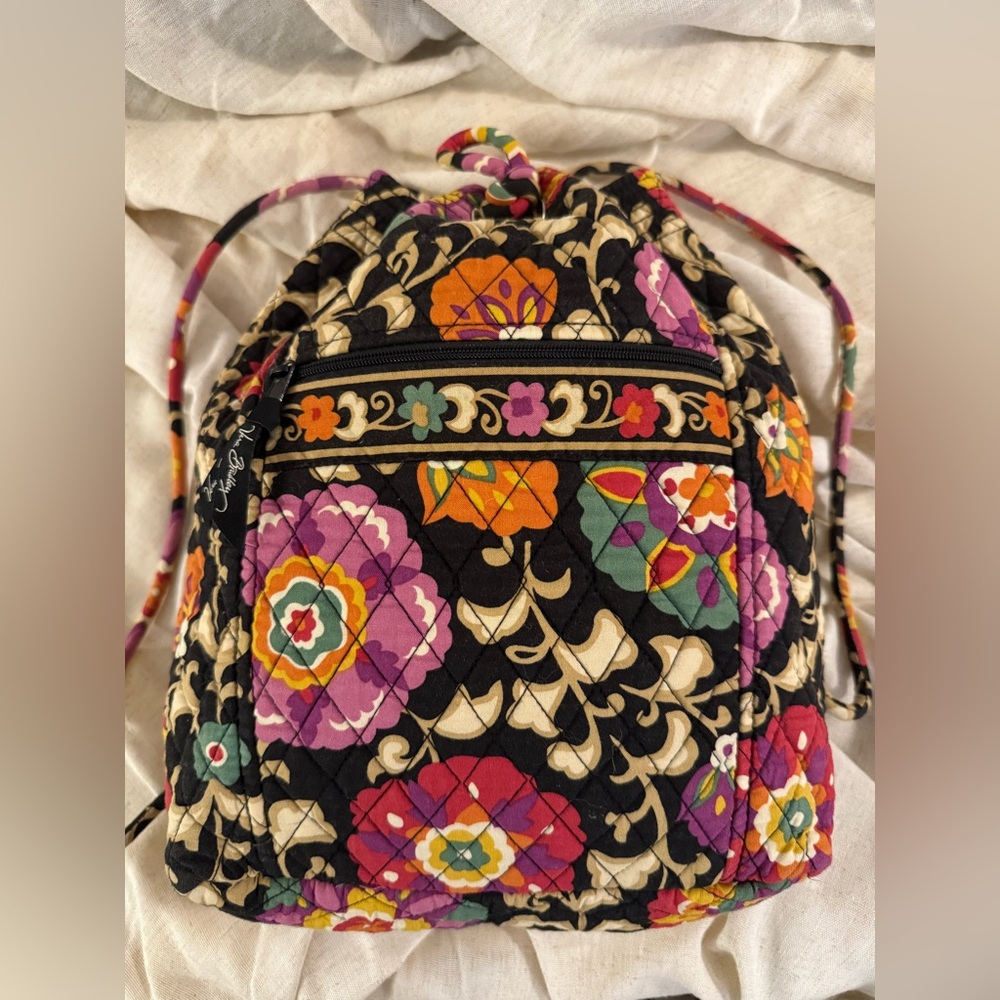 Vera Bradley Multicolor Floral Backpack